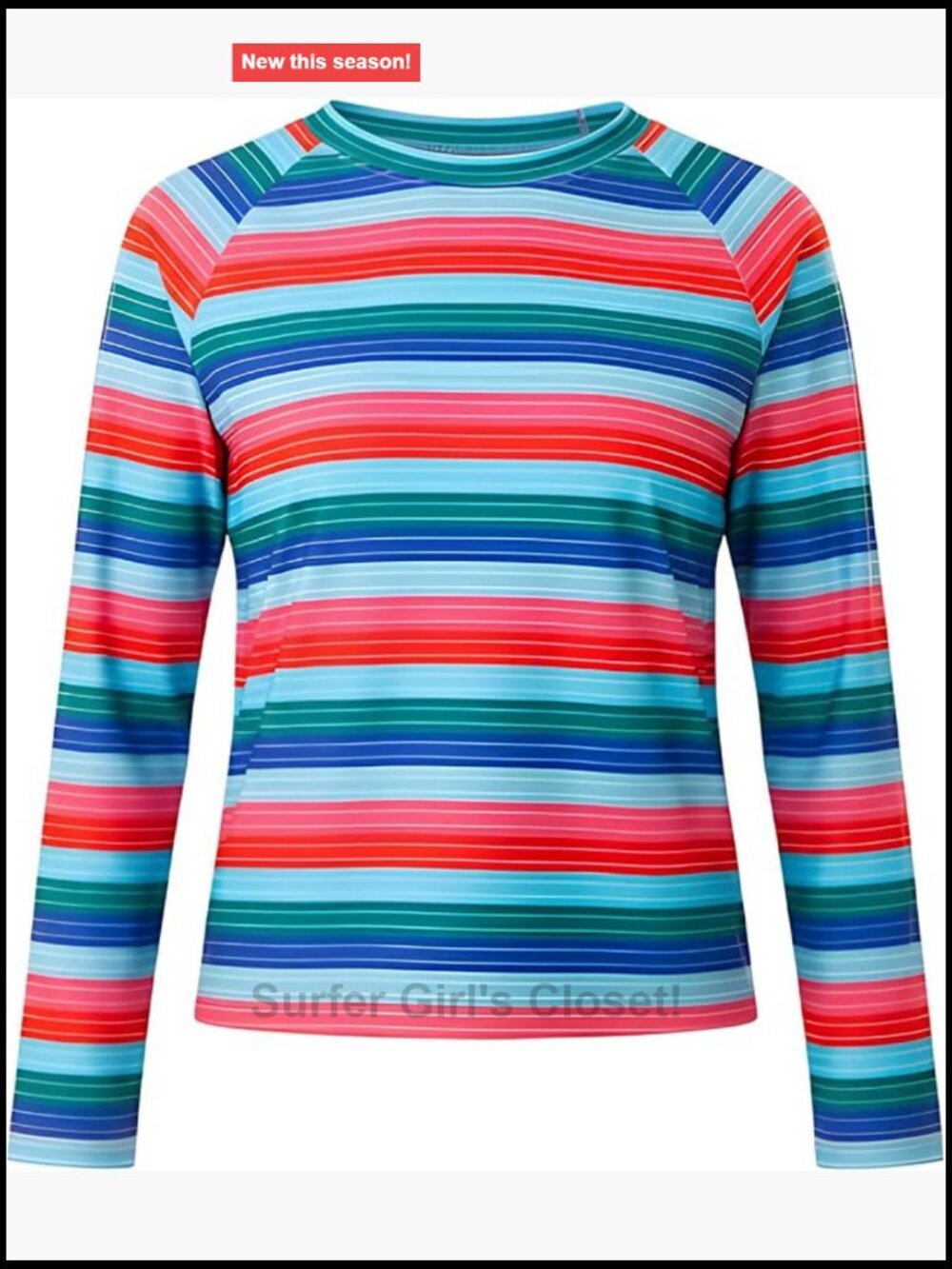 Women's Long Sleeve Rainbow Striped Top for Halloween Party